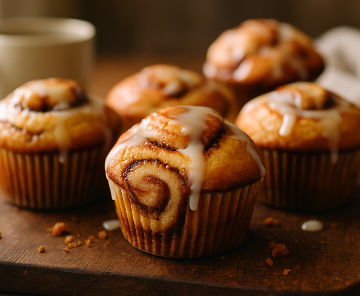 Cinnamon Roll Muffins