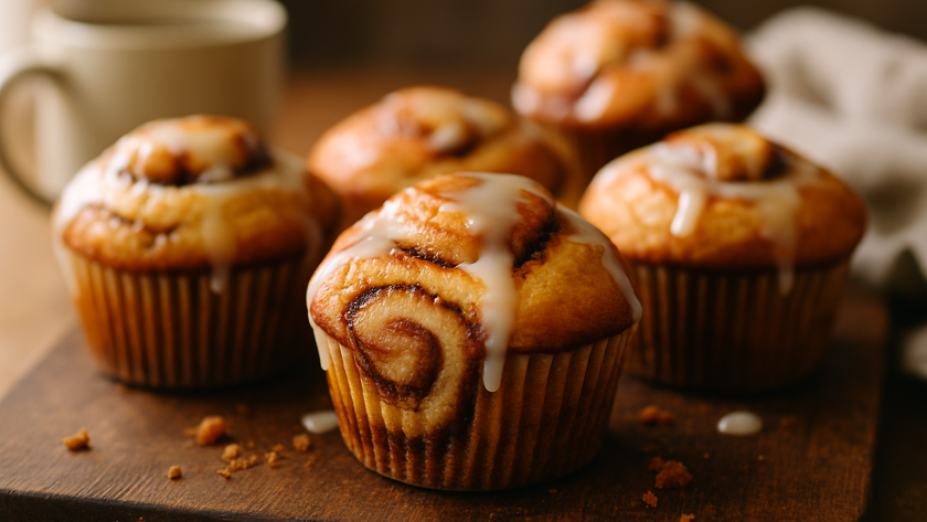 Cinnamon Roll Muffins