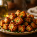 Crispy Garlic Parmesan Potatoes