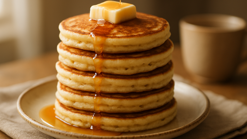 Fluffy Buttermilk Pancakes