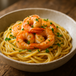 Garlic Butter Shrimp Pasta