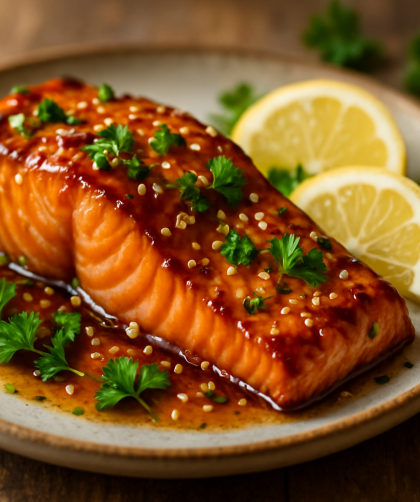 Honey Garlic Salmon