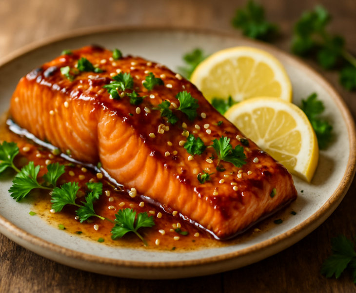 Honey Garlic Salmon
