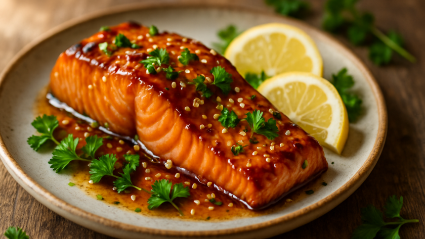 Honey Garlic Salmon
