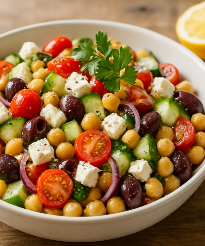 Mediterranean Chickpea Salad