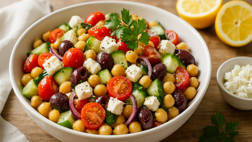 Mediterranean Chickpea Salad