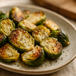 Roasted Brussels Sprouts with Parmesan