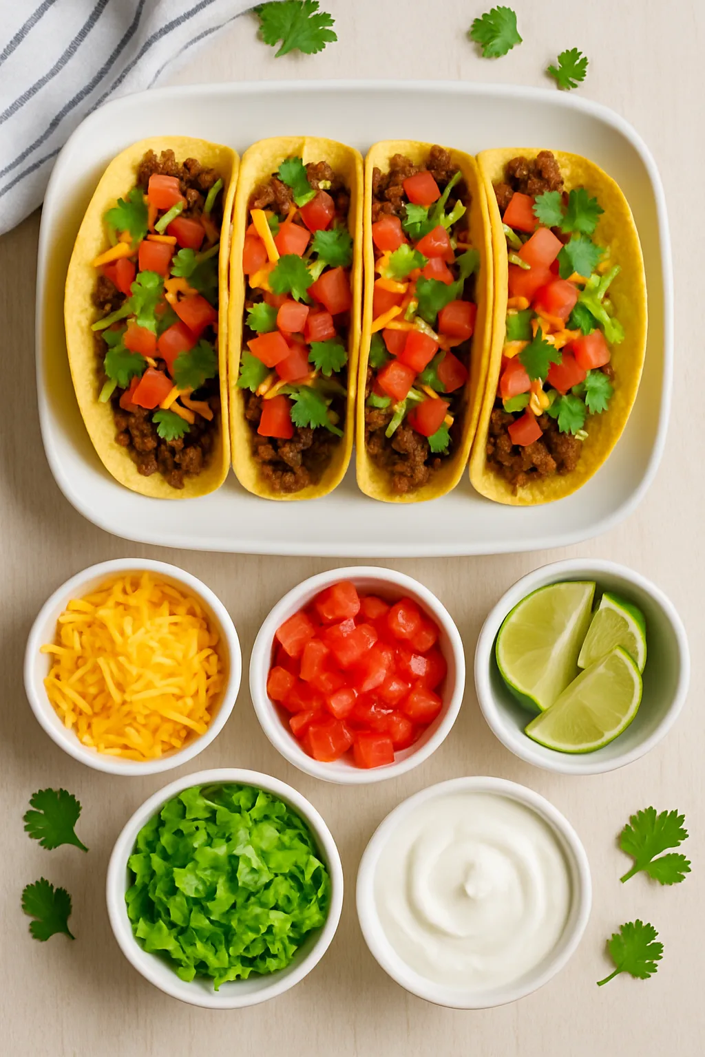 Seasoned ground beef cooking in a cast iron skillet for easy beef tacos