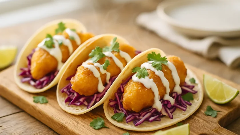Fish Tacos Recipe – Crispy Baja-Style Tacos with Creamy Lime Sauce