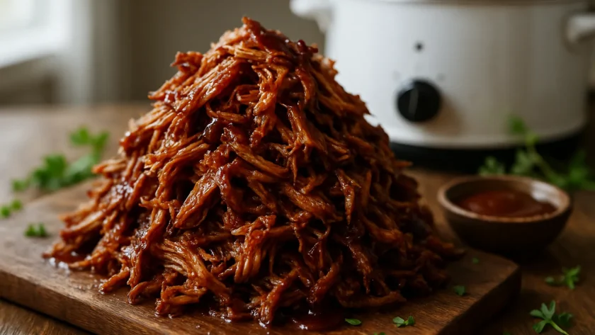 Slow Cooker Pulled Pork: Tender, Juicy BBQ in 8 Hours